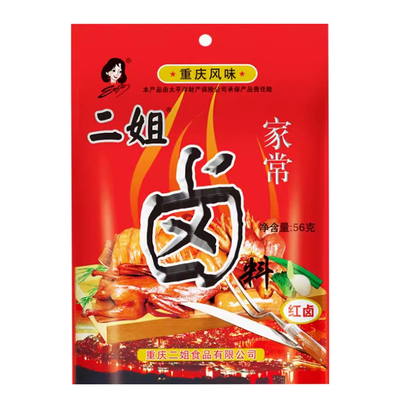 重庆特产二姐卤家常卤料56g