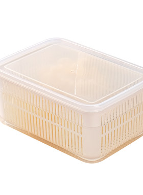 食品级PP材质防漏水泡发盒
