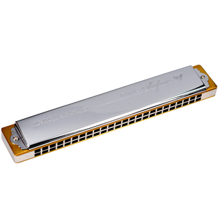 日本TOMBO通宝6624S定制铜格版24孔成人学生用专业演奏复音口琴