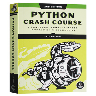 Python编程 从入门到实践 第二版 Python Crash Course Eric Matthes