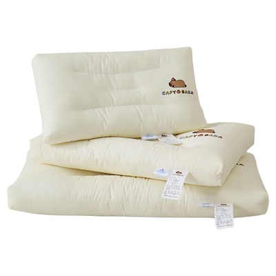 儿童A类全棉亲子枕头护颈枕芯