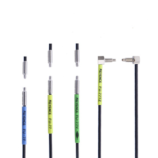 KEYENCE/基恩士全新FU-77/77V/7F/77TZ 对射透过螺纹型光纤传感器