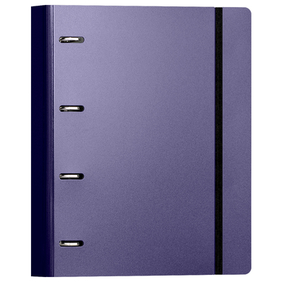 创易四孔活页文件夹A4活页夹整理夹活页本学生a4纸收纳夹插页袋大容量试卷收纳册资料册外壳装订成册神器