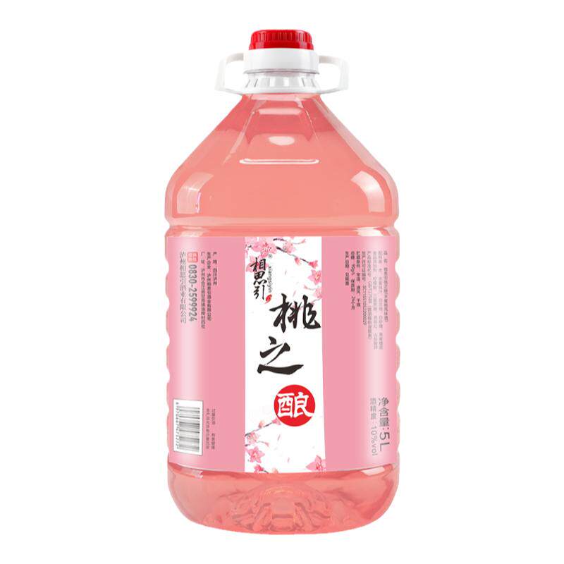 10斤装微醺低度花果酒多种口味