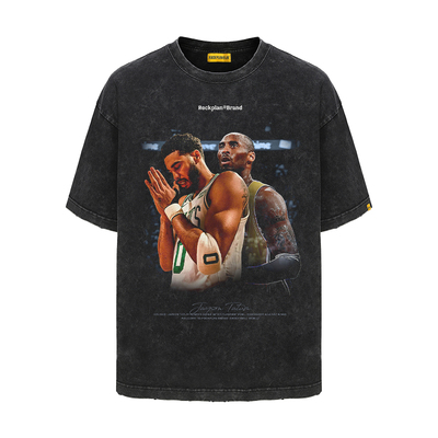 摇滚计划球星塔图姆受伤科比曼巴精神纯棉美式T恤男夏季学生短袖