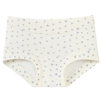 舒适区A类棉小平角包臀内裤女