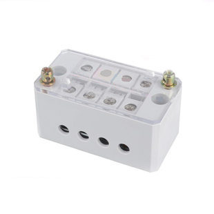 分线盒二进六出八出十二出家用明装电表箱接线端子220v零火分线器