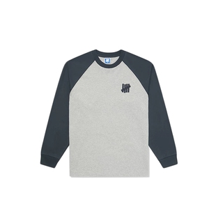 UNDEFEATED五条杠官方秋季新品时尚美式经典情侣款休闲长袖T恤