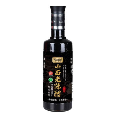 山西老陈醋GB/T19777纯粮食酿造家用食醋6度正宗老陈醋凉拌饺子醋