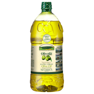 欧丽薇兰特级初榨橄榄油pet3L礼盒装官方正品食用油家用送礼大桶