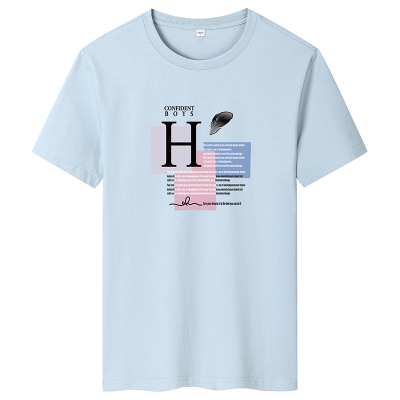 啄木鸟纯棉短袖t恤男初高中生T恤