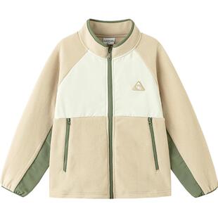 巴拉巴拉童装儿童外套男童女童2026新款春装上衣抗静电舒适保暖苦
