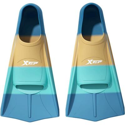 特步专业训练脚蹼蛙泳