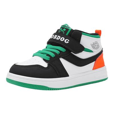 巴布豆春秋儿童透气板鞋