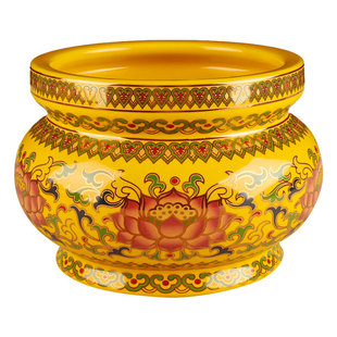 香火供奉家用陶瓷香供炉办公室香炉碗上香敬神供香炉供佛观音菩萨