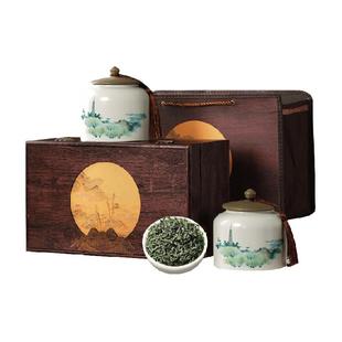 君品臻碧螺春茶叶礼盒装绿茶叶2025新茶特一级送礼长辈老丈人领导