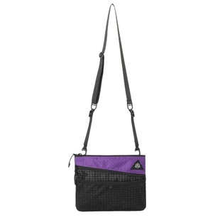 山系户外斜挎包潮牌轻量化单肩小挎包旅游休闲多功能网面斜背包