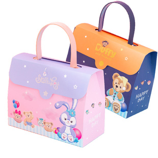 儿童生日空礼盒子幼儿园小朋友学生零食伴手礼物回礼品袋糖果包装