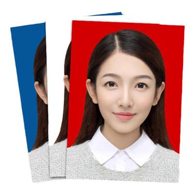 2寸1寸证件照打印相片背胶证件照