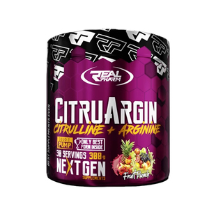 REALPHARM 果味瓜氨酸精氨酸肌肉充血泵感氮泵粉非一水肌酸恢复