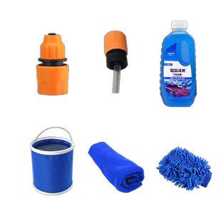洗车机配件可乐接头折叠洗车桶洗车液洗车毛巾