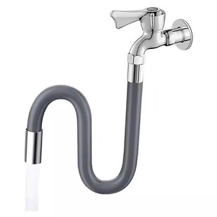 304不锈钢水龙头延长管万向加长延伸器能万接头水管软管防溅通用