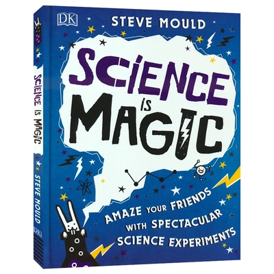 DK Science Is Magic 科学即魔术 魔术背后的科学 儿童科学科普书 物理 化学 心理学 小学生课外英语百科读物 英文原版进口图书