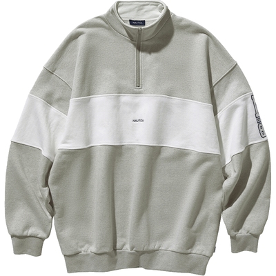 nauticawhitesail半开襟卫衣