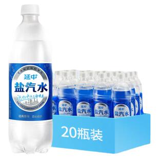 延中上海盐汽水600ml*20瓶/箱国产补盐液低能量碳酸饮料厂家直送