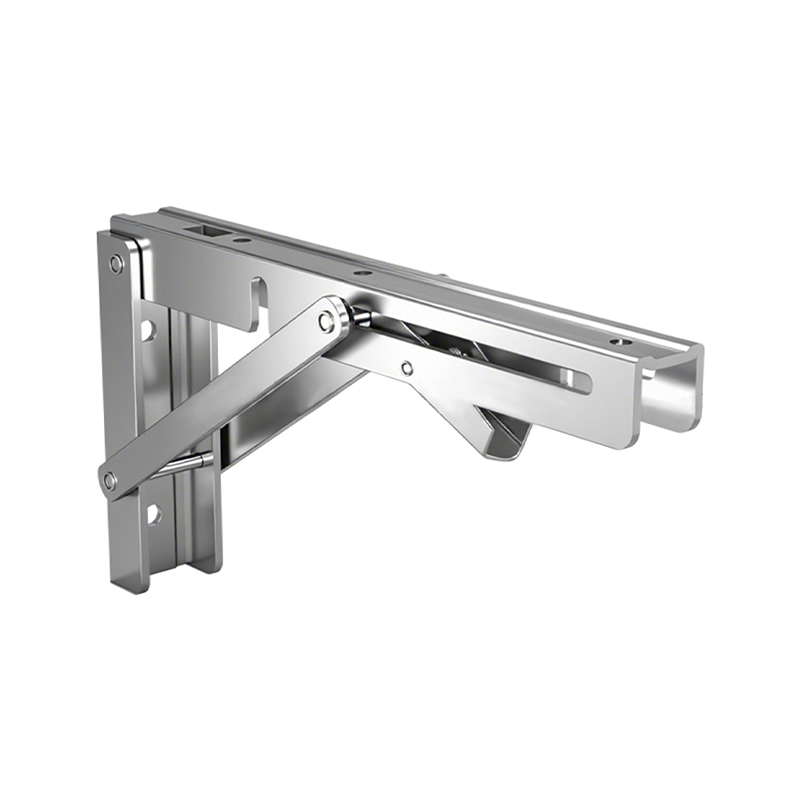 德国折叠支撑架304不锈钢墙上层板托架活动隔板托承重架三角支架