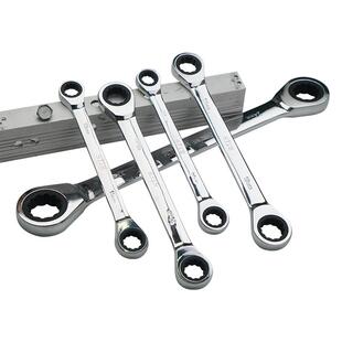 上匠双头棘轮扳手快速双向扳子万用工具套装两用梅花扳手汽修