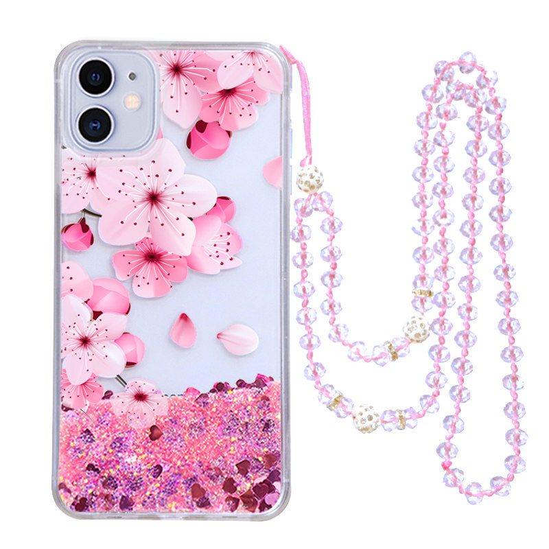 iphone11手机壳苹果防摔液体流沙
