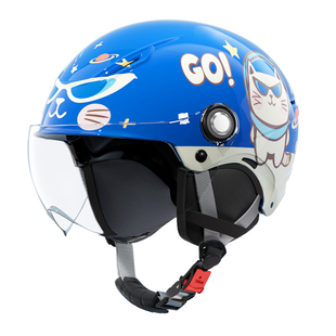 野马儿童头盔官方旗舰店3c认证男孩女孩四季电动摩托车宝宝安全帽