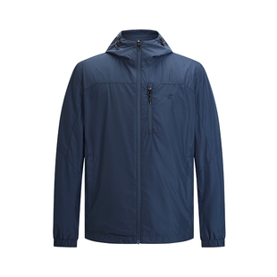 LONDA 伦德马简约通勤男士连帽夹克外套商务休闲百搭易打理茄克