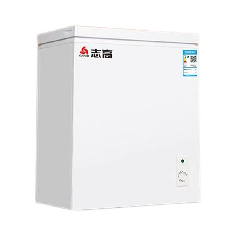 【西藏包邮】志高家用一级节能小冰柜小型全冷冻冷藏两用囤货冷柜