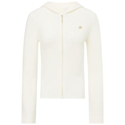 FF仿佛拉链修身百搭针织衫