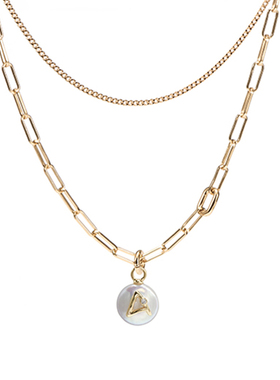 Missure原色镀金轻奢珍珠项链