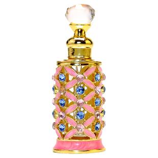 埃及迪拜香水瓶涂抹式分装瓶复古精油瓶沾式宫廷香精瓶纹绣色料瓶