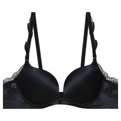 laclover兰卡刺绣花边模杯文胸