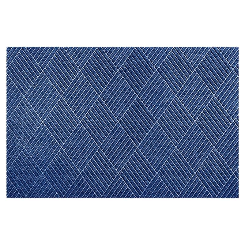 蓝色入户门地毯玄关进门耐脏地垫门外除尘脚垫可裁剪吸水防滑门垫
