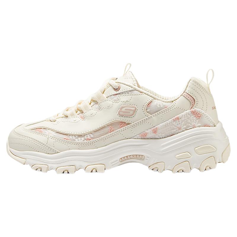 Skechers斯凯奇女鞋花海熊老爹鞋2026秋季新款增高百搭运动休闲鞋