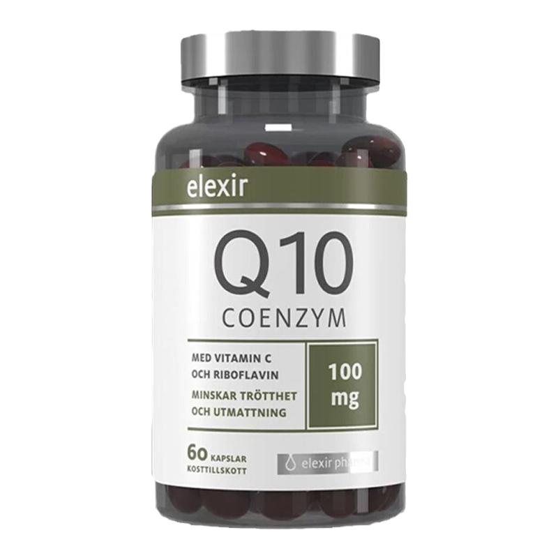 21:30秒杀直邮 elexir辅酶q10药房正品瑞典助力备孕助卵泡100mg