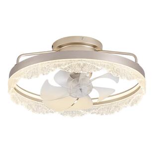 政府补贴15%永怡御风吸顶摇头风扇灯简约卧室电风扇儿童房吊扇灯