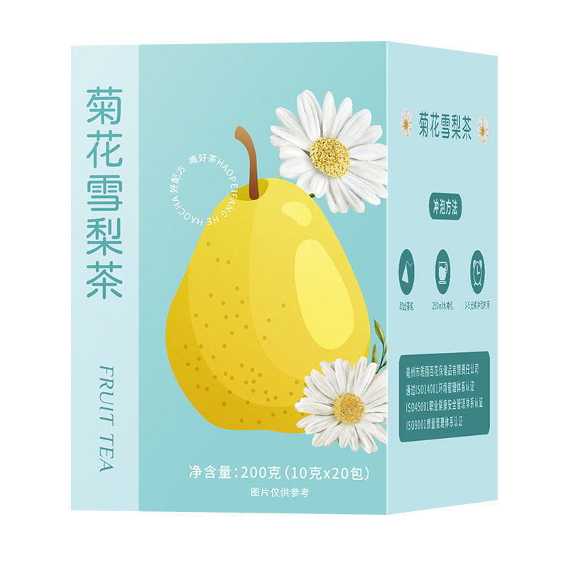菊花雪梨茶包秋季润喉肺清润茶