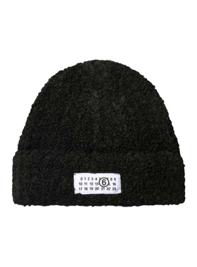 MM6 Maison Margiela Logo Beanie 针织帽毛线帽HBX