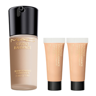 【38节礼物】MAC/魅可聚光瓶粉底液遮瑕干皮滋润保湿养肤不脱妆