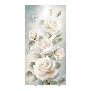 现代简约3D立体玄关装饰画客厅入户走廊过道壁画墙纸自粘墙壁贴画