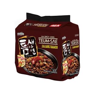 韩国八道paldo御膳极地辣炸酱面190g*4袋杂酱面韩式泡面方便速食