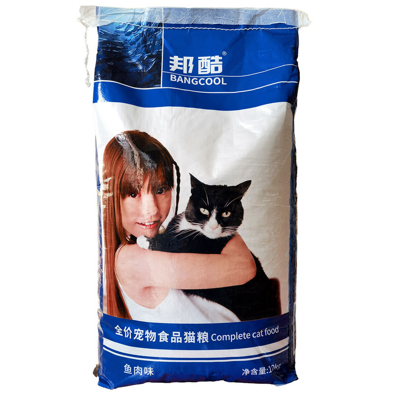 邦酷猫粮10kg鱼肉增肥发腮不掉毛