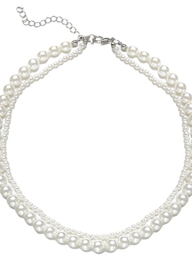 许我耀眼许妍赵露思同款双层项链